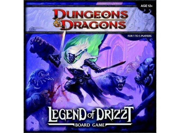 Legend of Drizzt Brädspel Ett Dungeons & Dragons Brädspel